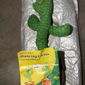 Green Dancing Cactus Toy